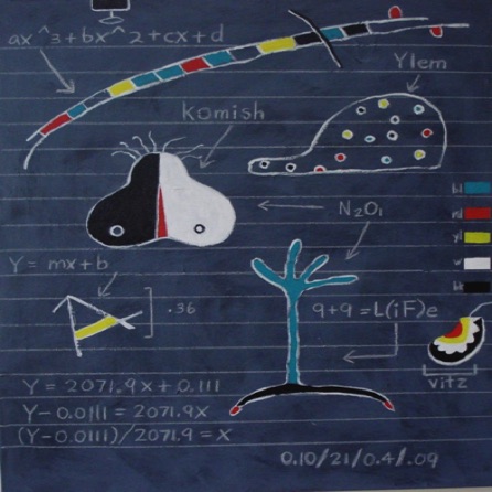 Komish chart 30" x 36" SOLD