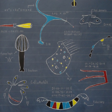 chart 'A + AA' 48" x 54" SOLD